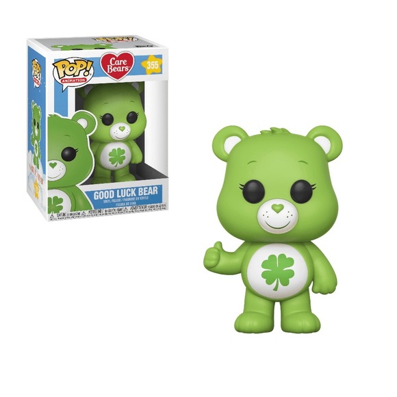 Funko Pop - Care Bears , Good Luck Bear #355 - Picture 1 of 7